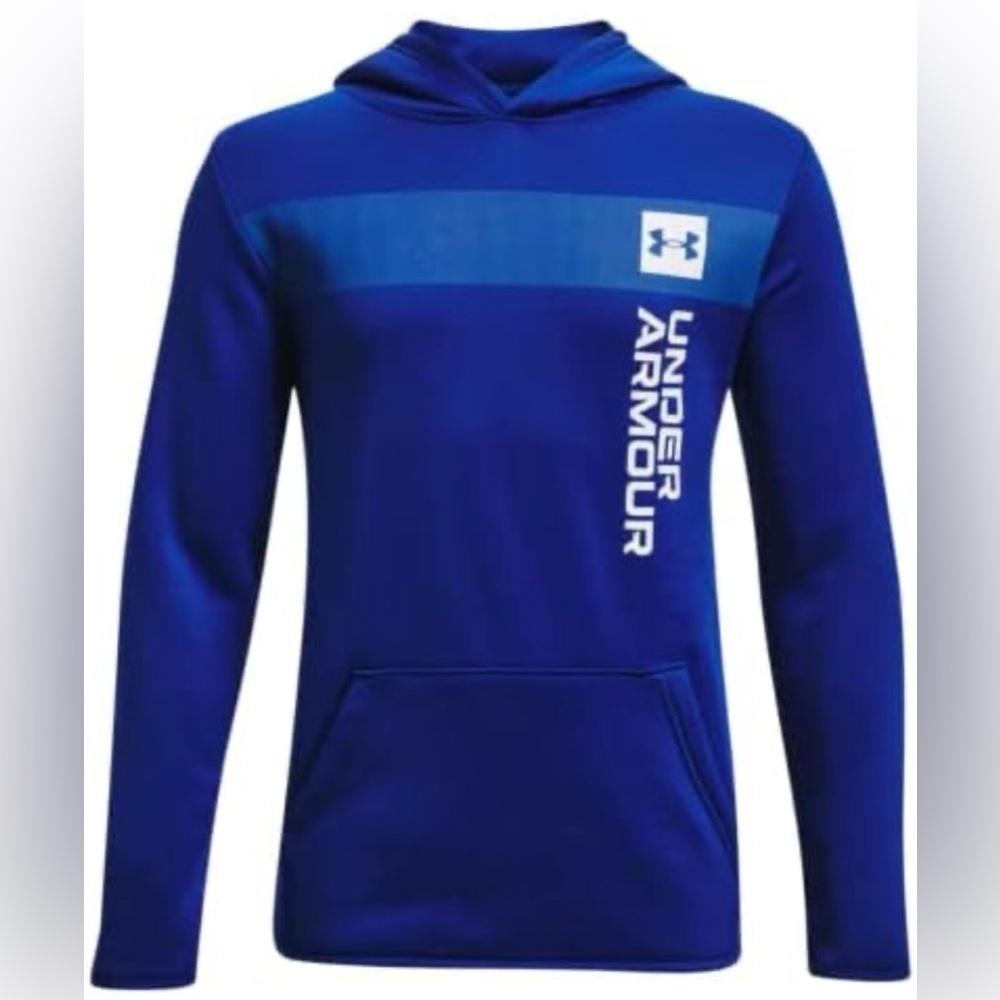 Boys fleece lined Under Armour hoodie. Small